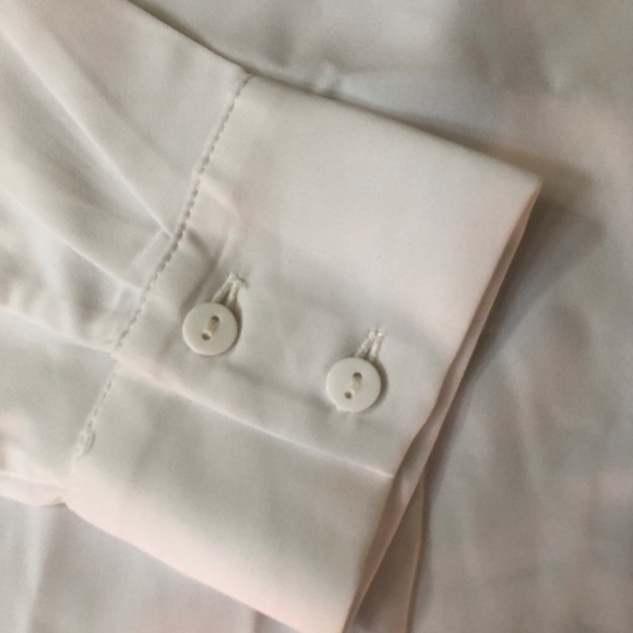 NWT H&M white polyester blouse size Small - Picture 6 of 6